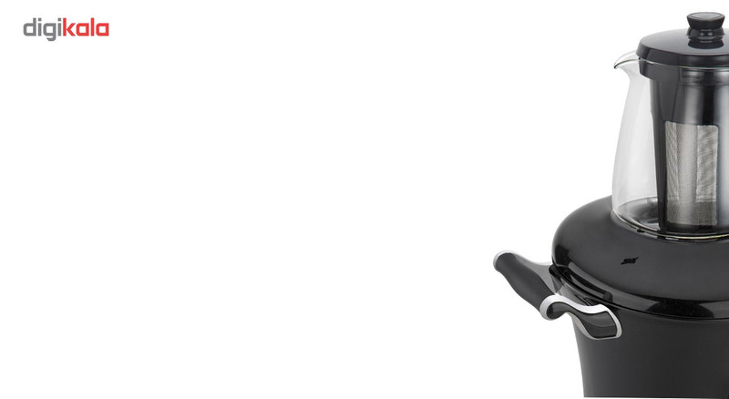 سماور برقی ریوالد مدل Nikolas کد 800217 به همراه یک عددست دمنوش ساز وینتر تایم