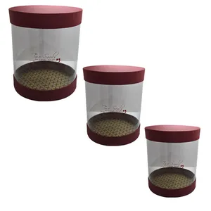 جعبه هدیه مدل شیشه ای کد 1157 مجموعه 3 عددی