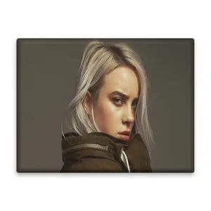 کاشی اطلس آبی  طرح خواننده بیلی آیلیش مدل T5574