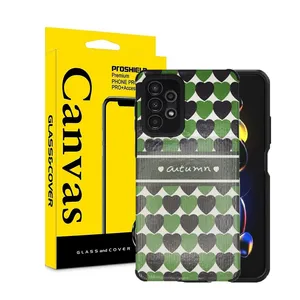 Canvas Autumn Cover For Samsung Galaxy A73 5G