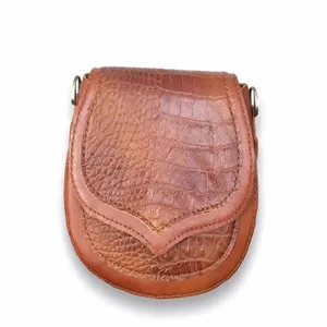 کیف رودوشی چرمی مدل دستدوز کد 260