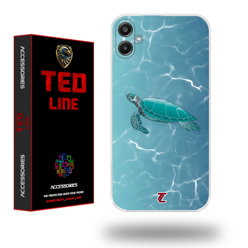 کاور تدلاین طرح لاک پشت کد 1100 مناسب برای گوشی موبایل سامسونگ Galaxy A07