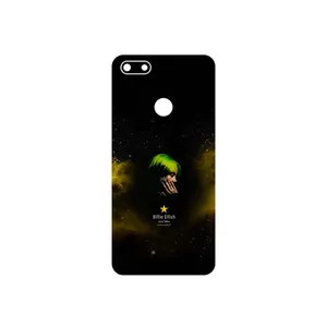 MAHOOT Billie Eilish Cover Sticker for Motorola Moto E6 Play