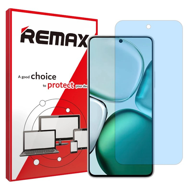 محافظ صفحه نمایش مات آنتی بلو ریمکس مدل هیدروژلی مناسب برای گوشی موبایل آنر X9c Smart