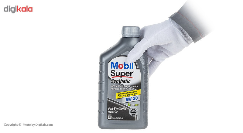 روغن موتور خودرو موبیل مدل Super Synthetic 5W-30 حجم 946 میلی لیتر