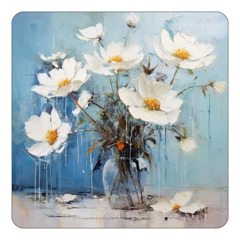 مگنت کاکتی طرح نقاشی رنگ روغن مدل mp69792