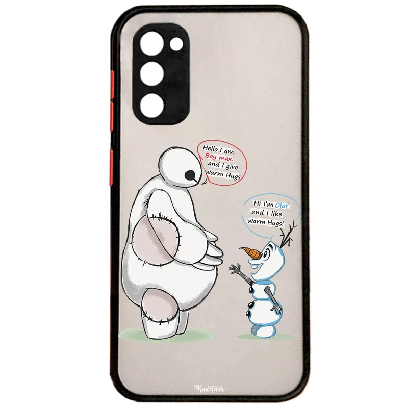 کاور طرح Olaf & Baymax مناسب برای گوشی موبایل سامسونگ Galaxy S20 FE 