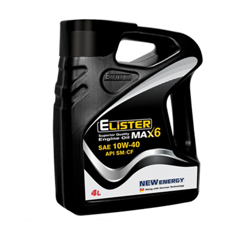 روغن موتور خودرو الیستر مدل MAX6 API SM/CF SAE 10W40 حجم 5 لیتر