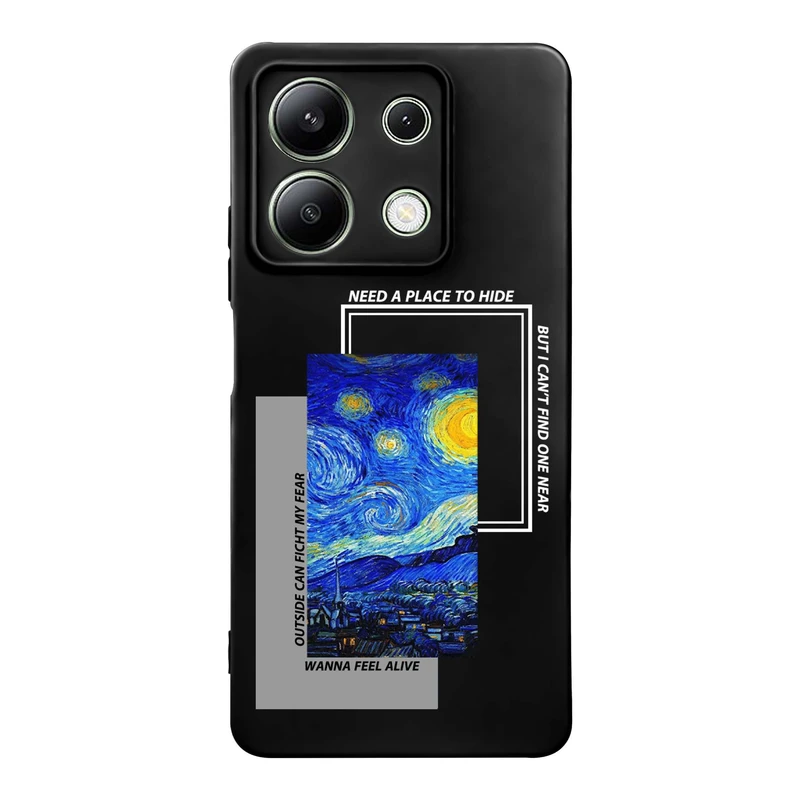 کاور قاب گوشی طرح قاب عکس رنگوگ کد k797 مناسب برای گوشی موبایل شیائومی Redmi Note 13 4G