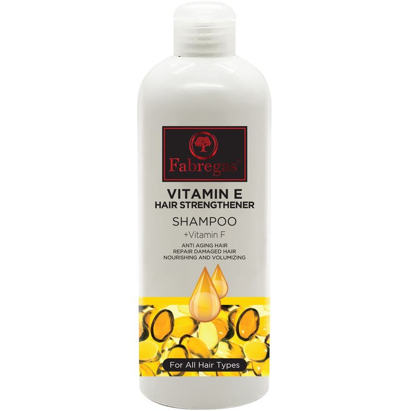 شامپو مو ترمیم کننده فابریگاس مدل Vitamin E حجم 400 میلی لیتر