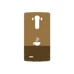 MAHOOT Minimal Cup of Coffee Icon Cover Sticker for LG G3
