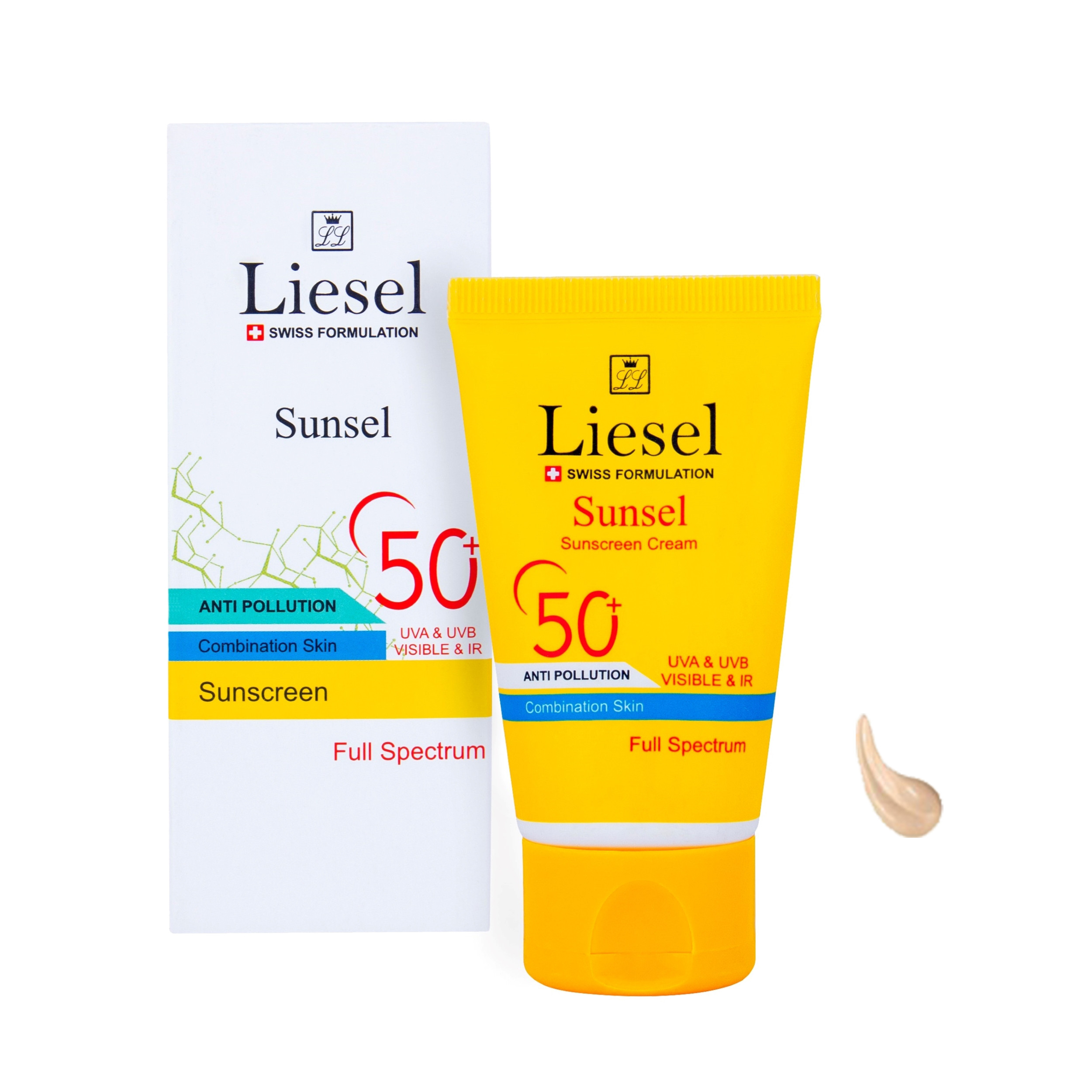 کرم ضد آفتاب لایسل مدل Combination Skin T1 Fair حجم 40 میلی لیتر کرم ضد آفتاب لایسل مدل Combination Skin T1 Fair حجم 40 میلی لیتر