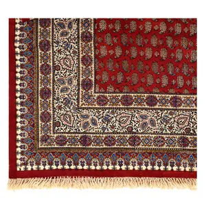 سفره قلمکار مدل  ممتاز طرح قالیچه سنتی کد200135-2