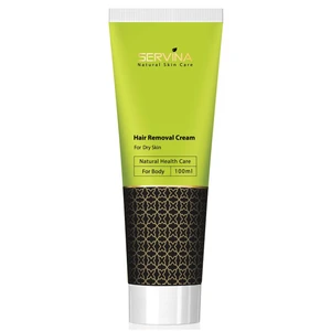 کرم مو بر بدن سروینا مدل dry skin حجم 100 میلی لیتر