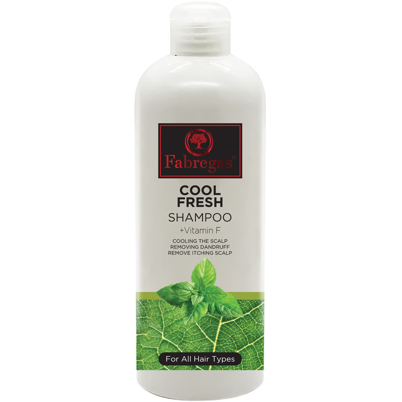 شامپو مو فابریگاس مدل Cool fresh حجم 400 میلی لیتر