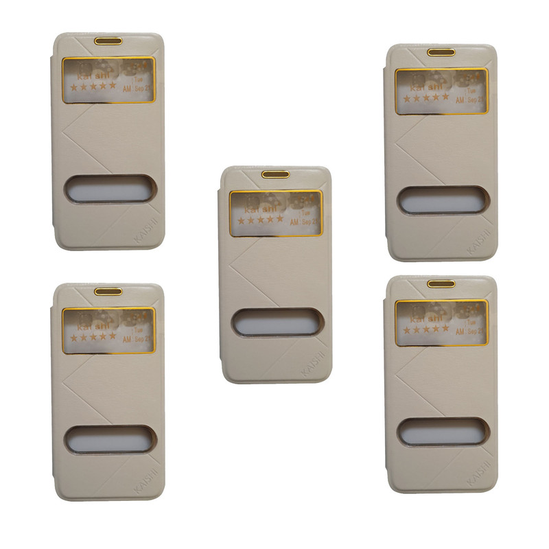 کیف کلاسوری کایشی مدل ace4 مناسب برای گوشی موبایل سامسونگ galaxy g313h / ace4 بسته 5 عددی