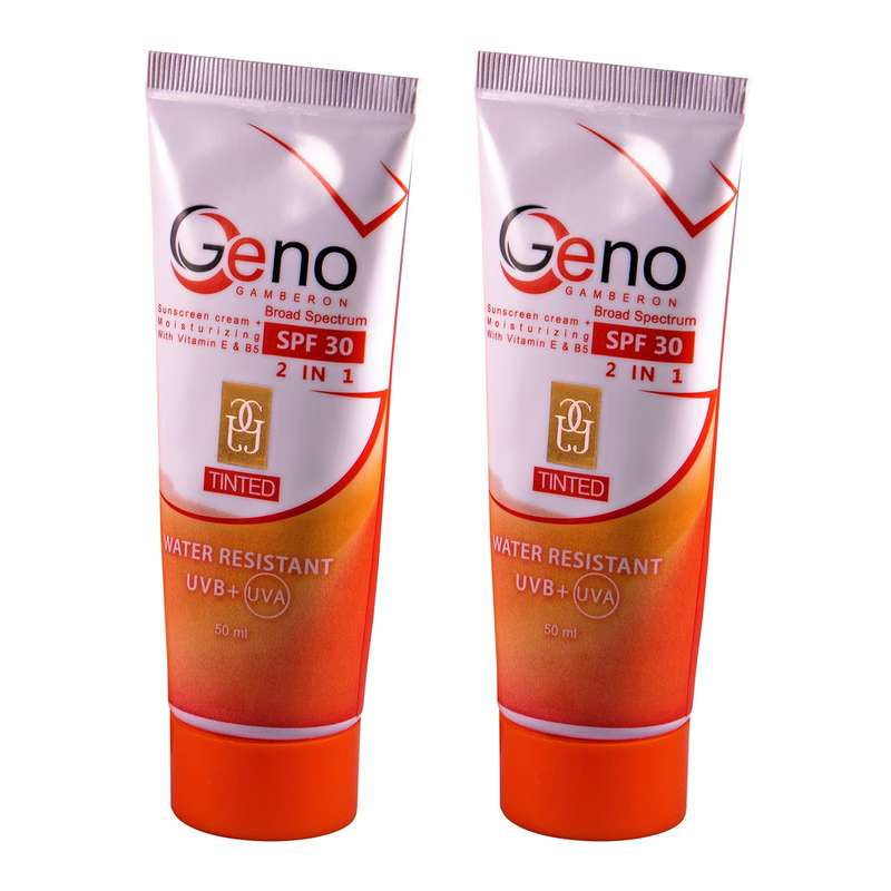 کرم ضد آفتاب و مرطوب کننده گنو گمبرون مدل SPF 30 بسته 2 عددی کرم ضد آفتاب و مرطوب کننده گنو گمبرون مدل SPF 30 بسته 2 عددی