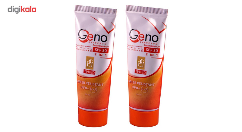 کرم ضد آفتاب و مرطوب کننده گنو گمبرون مدل SPF 30 بسته 2 عددی کرم ضد آفتاب و مرطوب کننده گنو گمبرون مدل SPF 30 بسته 2 عددی