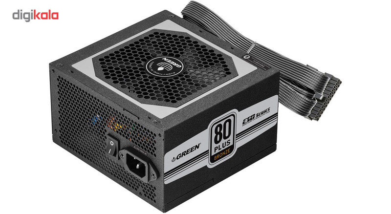 منبع تغذیه کامپیوتر گرین مدل GP530A-ESD 1