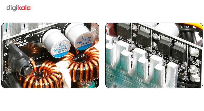 منبع تغذیه کامپیوتر گرین مدل GP530A-ESD 3