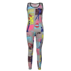 ست تاپ و لگینگ ورزشی زنانه دایاموند مدل Fashion