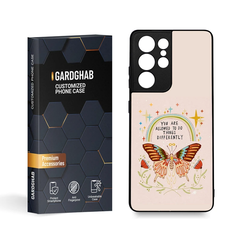 کاور گارد قاب مدل دخترانه مناسب برای گوشی موبایل سامسونگ Galaxy S21 Ultra / S30 Ultra