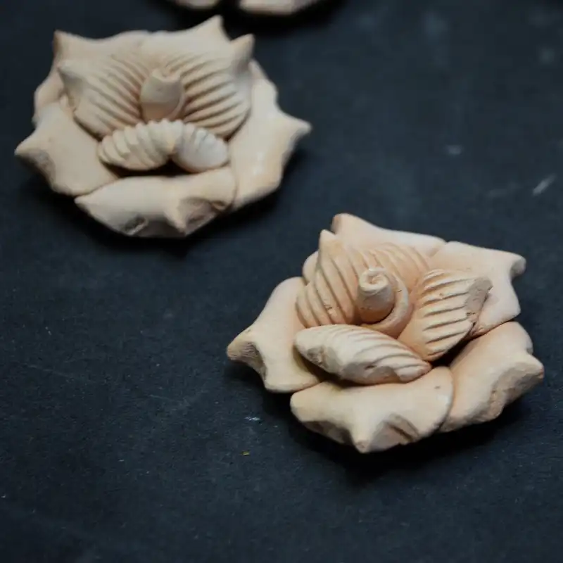 گل سفالی کد 5 بسته 6 عددی