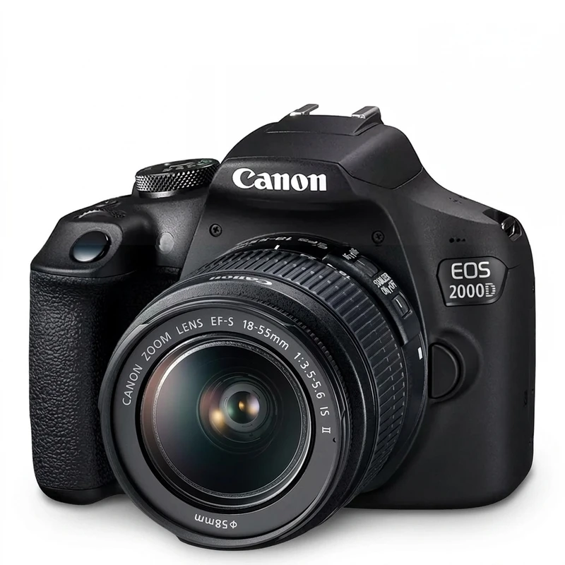 دوربین دیجیتال کانن مدل EOS 2000D به همراه لنز 18-55 میلی متر IS II