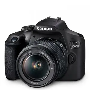 Canon EOS 2000D Digital Camera With 18-55mm IS II Lens