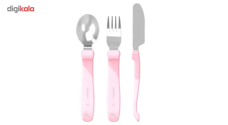 ست قاشق و چنگال و کارد تویست شیک مدل 78209