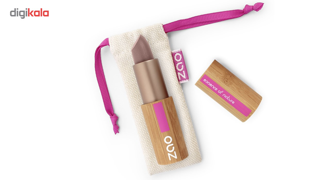 رژلب زاو مدل صدفی شماره 406