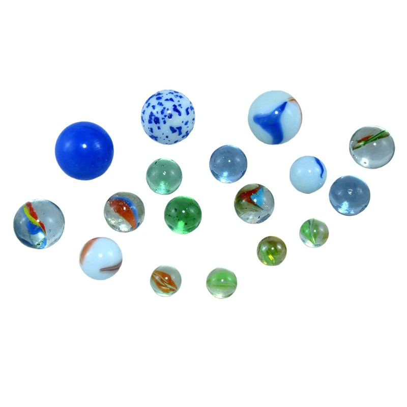 تیله شیشه ای کوه شاپ مدل S001 بسته 50 عددی