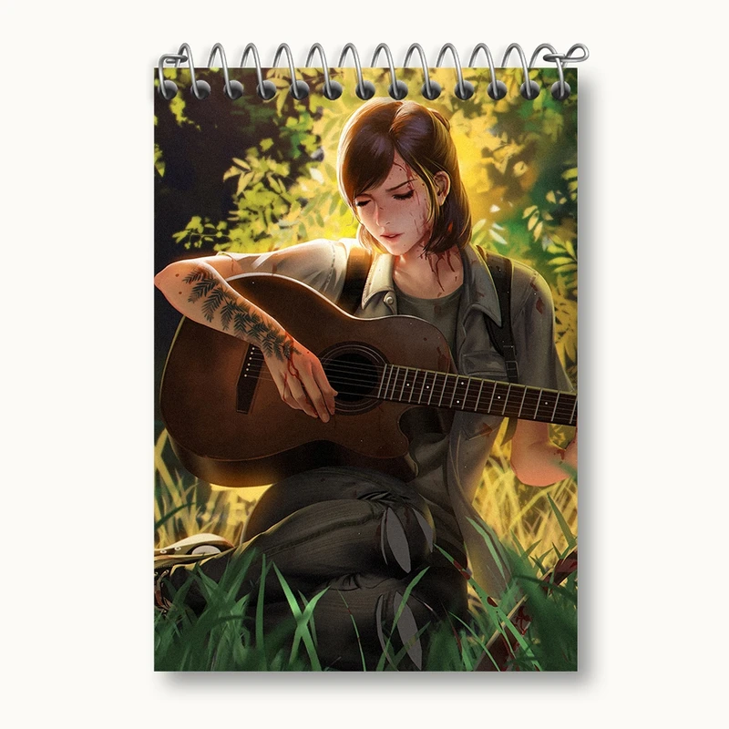 دفتر یادداشت 50 برگ خندالو مدل بازی آخرین بازمانده از ما (The Last Of Us) کد 31708