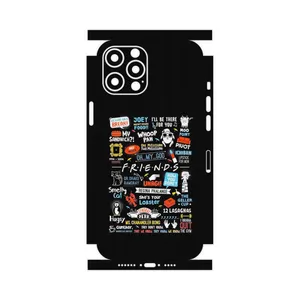 MAHOOT Friends 2-FullSkin Cover Sticker for Apple iPhone 12 Pro Max