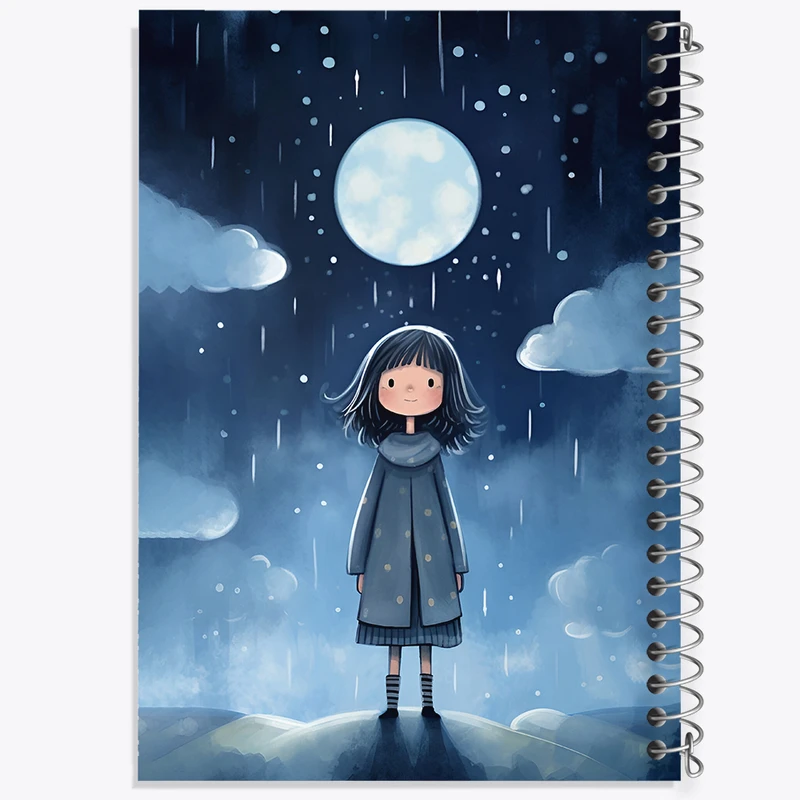 دفتر مشق 50 برگ خندالو طرح دخترانه کد F8222