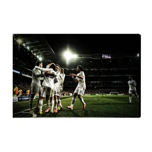 تابلو شاسی عرش مدل  AS263  طرح real madrid سایز 20x30 سانتی متر