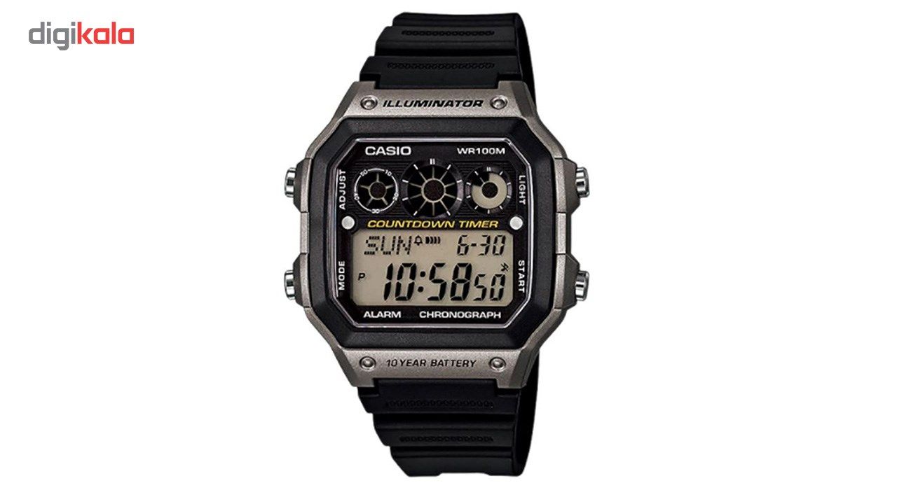 ساعت مچی دیجیتالی کاسیو مدل AE-1300WH-8AVDF -  - 2