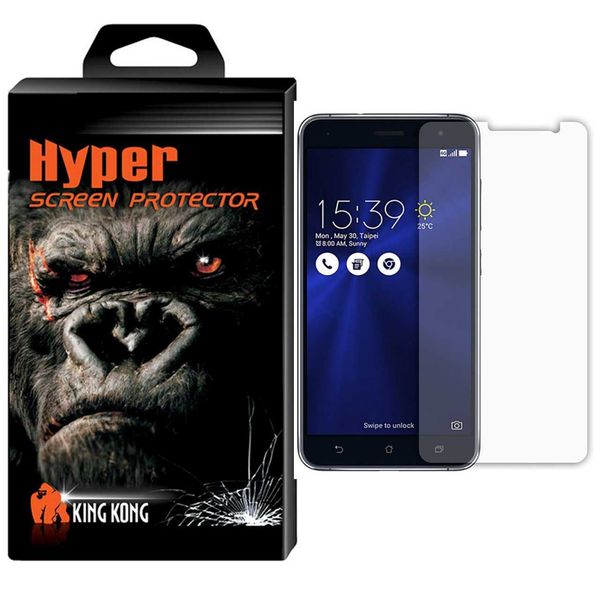 محافظ صفحه نمایش شیشه ای کینگ کونگ مدل Hyper Protector مناسب برای گوشی Asus Zenfone 3 ZE520KL محافظ صفحه نمایش شیشه ای کینگ کونگ مدل Hyper Protector مناسب برای گوشی Asus Zenfone 3 ZE520KL