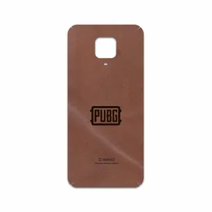 MAHOOT MNL-PUBG Cover Sticker for Xiaomi Redmi Note 9 Pro