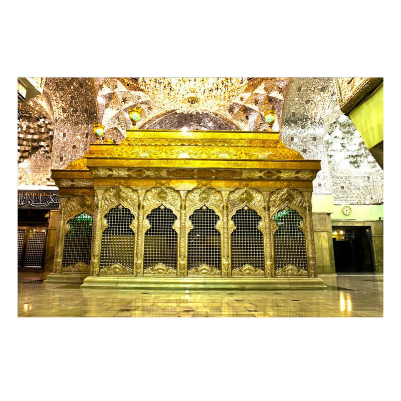 پرچم مدل حرم امام حسین (ع) کد 5000136-140220 