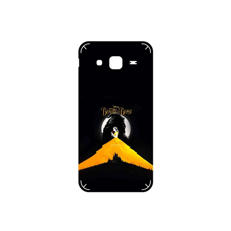 برچسب پوششی ماهوت مدل Beauty and the Beast مناسب برای گوشی موبایل سامسونگ Galaxy J5