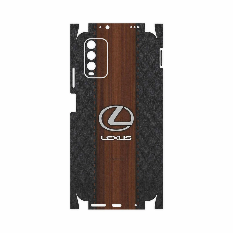 برچسب پوششی ماهوت مدل Lexus-Logo-FullSkin مناسب برای گوشی موبایل شیائومی Redmi 9T