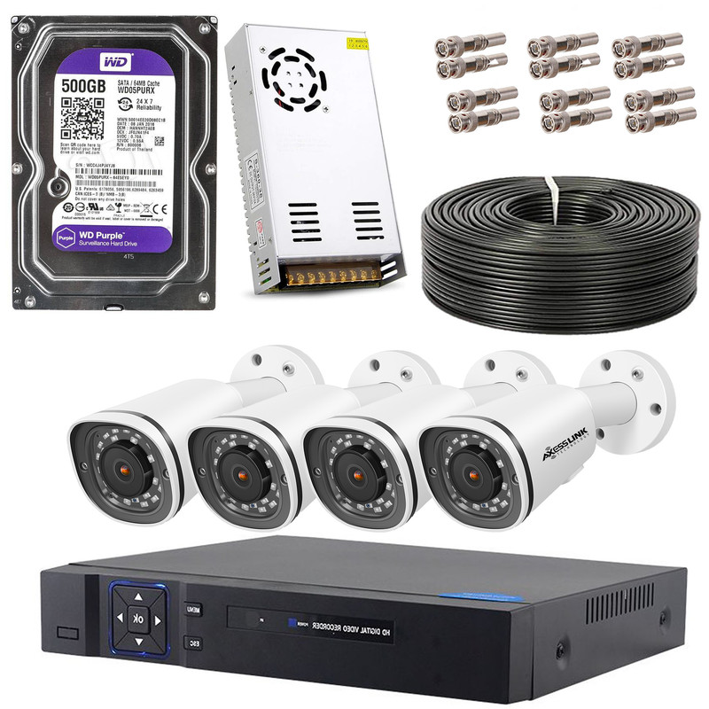 سیستم امنیتی مدل FULL HD KIT 004 - AXESSLINK