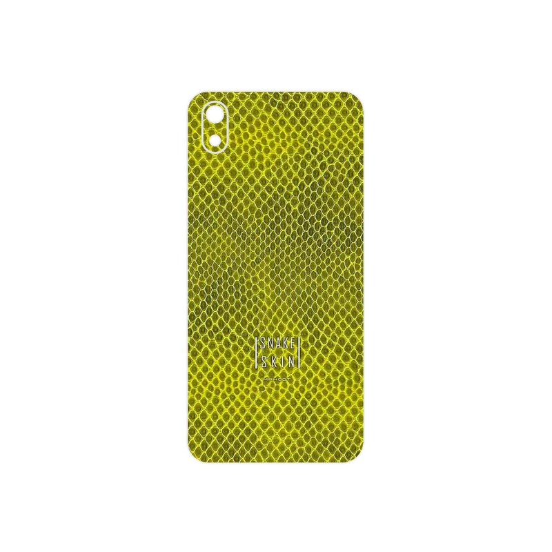 برچسب پوششی ماهوت مدل Yellow Snake Skin مناسب برای گوشی موبایل شیائومی Redmi 7A
