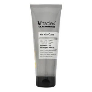 نرم‌کننده مو ویتاپلکس مدل Keratin Care حجم 250 میلی‌لیتر