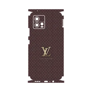 MAHOOT LOUIS_VUITTON_Logo-FullSkin Cover Sticker for Motorola Moto G72