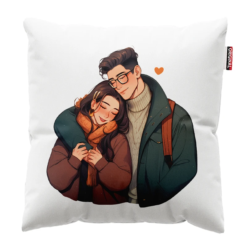 کوسن پاد آفرین مدل عشق همسر کد PK301793 سایز 30*30 سانتی متر