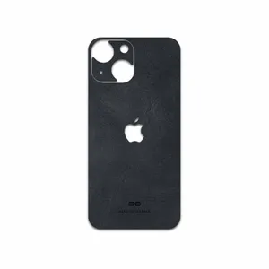 MAHOOT Graphite-Buffalo-Leather Cover Sticker for Apple iPhone 13 Mini