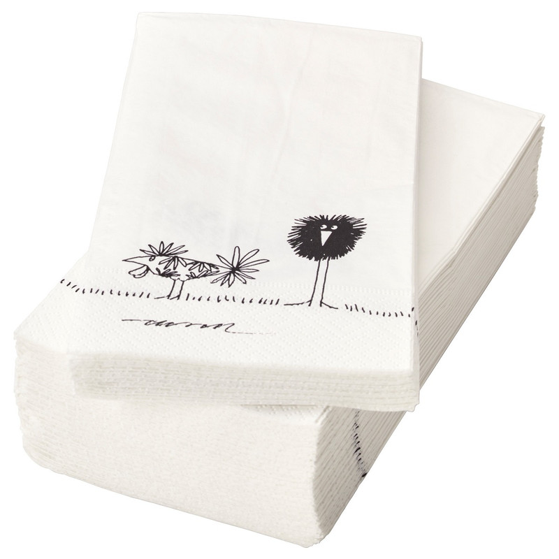 دستمال سفره ایکیا مدل کد 2294 بسته 30 عددی