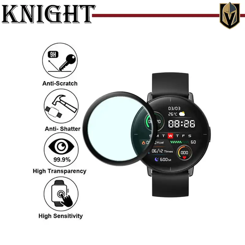 محافظ صفحه نمایش نانو نایت مدل NKT مناسب برای ساعت هوشمند هوآوی Watch GT2 46mm بسته سه عددی